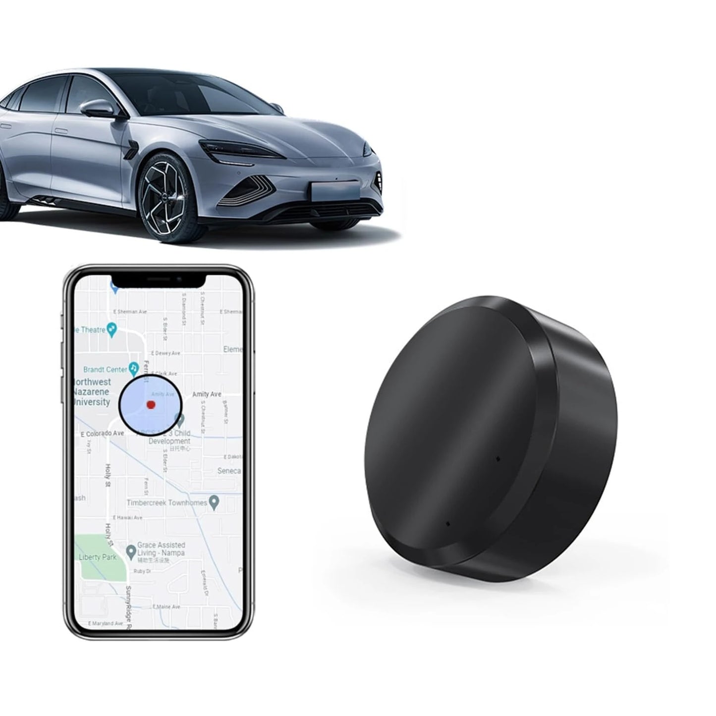 Baseus Magnetic Car Phone Holder modely / 3y Car Central Control Screen Foldable 360 Degree Rotation Metal Car Mount For iPhone 12 13 14 Pro Max