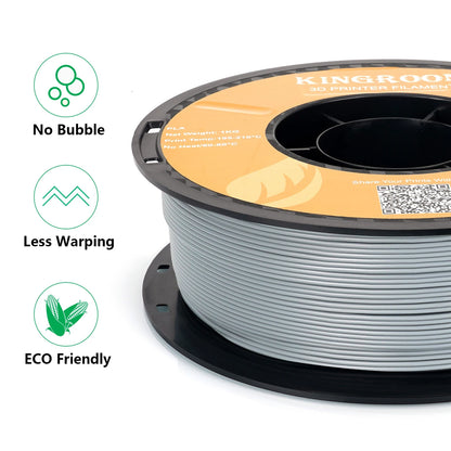 KINGROON PLA 10KG Mix Color 3D Printer Filament 1.75mm Plastic Standard 1kg/roll No Bubble for FDM 3D Printing Filaments
