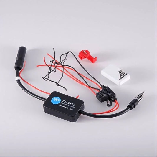 Vehicle Radio Signal Enhancer Compatible with AM DAB FM Frequencies Boost Your Car Audio Experience