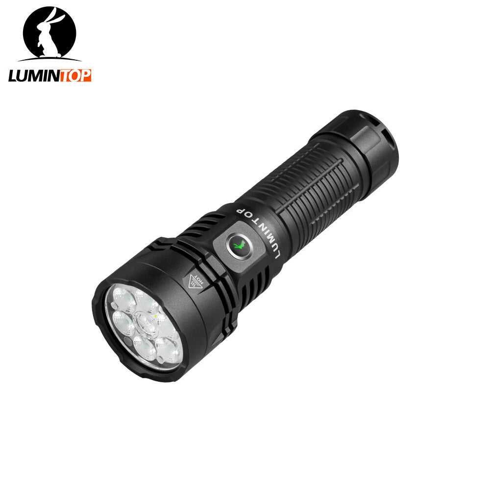 Lumintop AK36 7*LED Spotlight & Floodlight 4500LM High Lumen Powerful Flashlight With 26800 Battery USB C Rechargeable EDC LED Lantern Magnetic Tail Self Protection Light