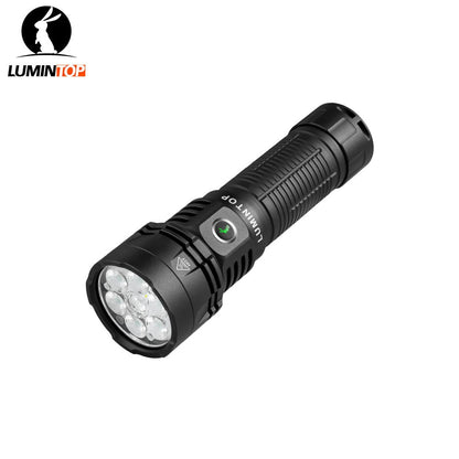 Lumintop AK36 7*LED Spotlight & Floodlight 4500LM High Lumen Powerful Flashlight With 26800 Battery USB C Rechargeable EDC LED Lantern Magnetic Tail Self Protection Light