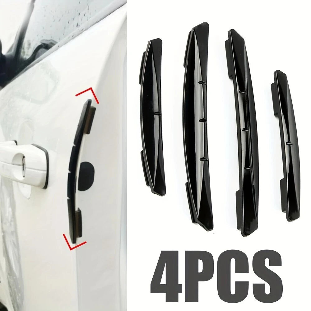 Universal 4PCS Car Door Anti-Scratch Strip Door Protection Door Edge Protector Bumper Side Door Edge Guard Protector