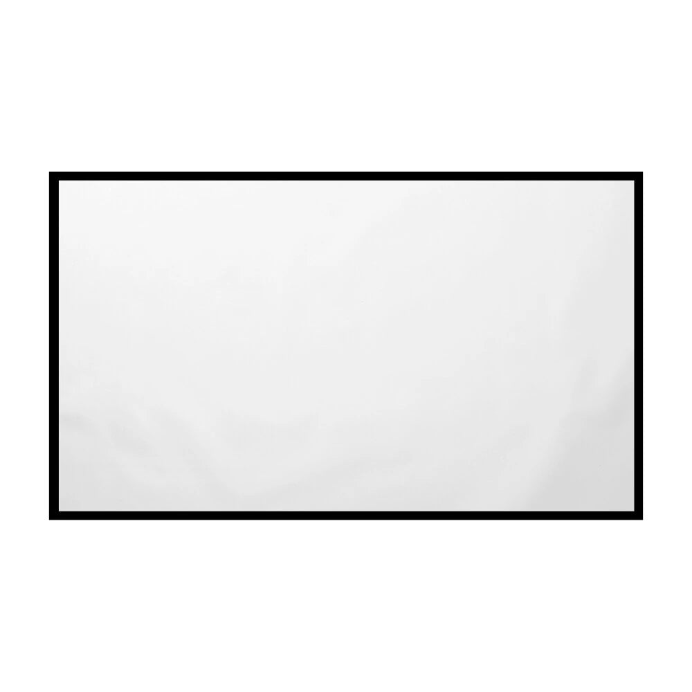 BlitzWolf BW-VS4 100/120 inch Projection Screen White Plastic with 4K Resolution 160Viewing Angle Backlight 1.2X improvement Draagbare Home Office Projector Screen