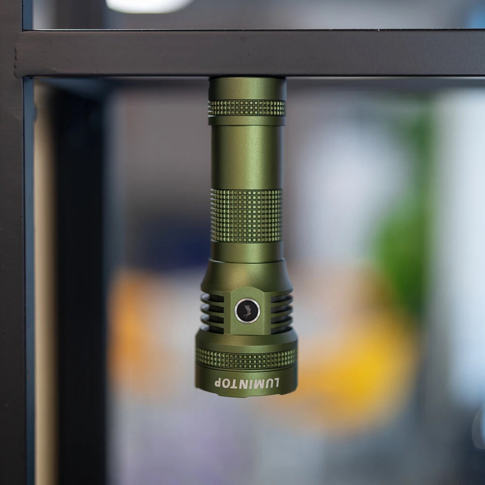 Lumintop D3 7000LM High Lumens Strong LED Flashlight With 26800 Powerful Li-ion Battery Magnetic Tail Work Lamp With Type-C USB Rechargeable LED Torch