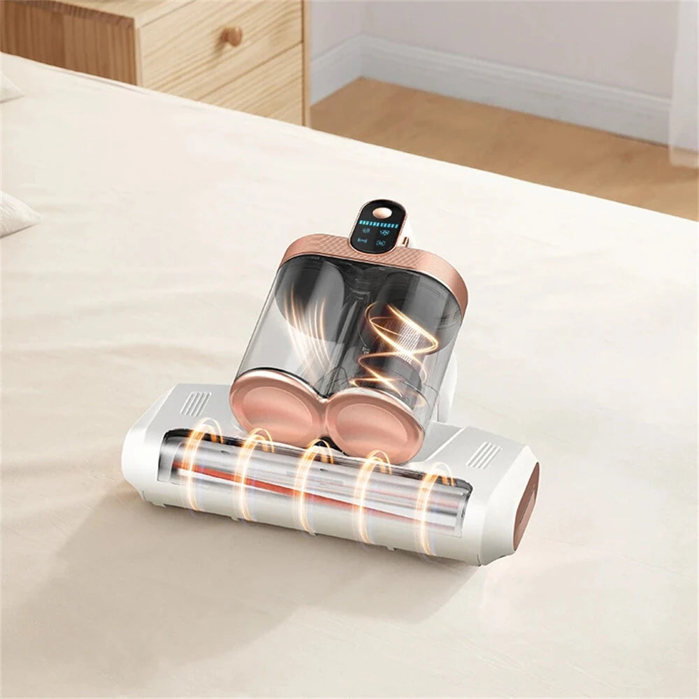 Tevorex Cordless Mattress Vacuum Cleaner With UV-C Light 13000Pa Suction Usb Rechargeable Handheld Vacuum Cleaner for Bed & Couches