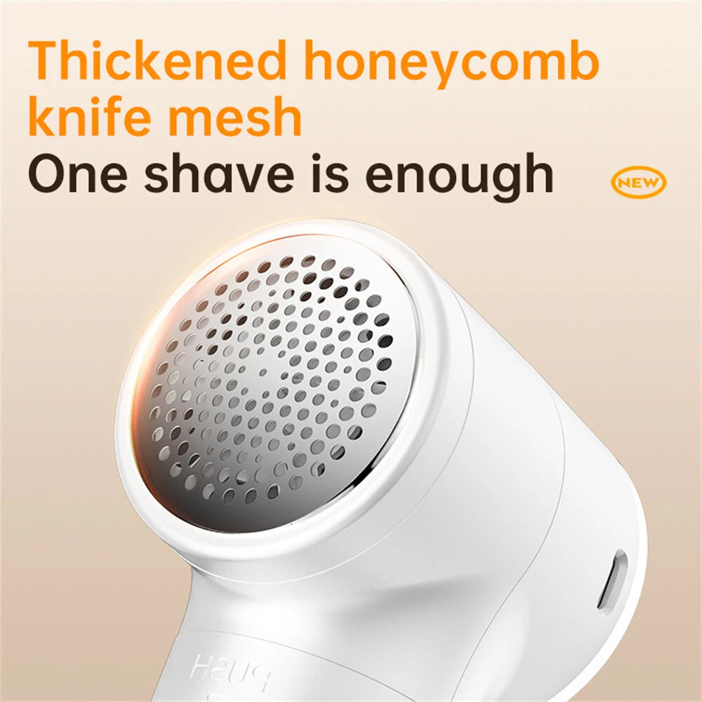 Tevorex Portable Electric Fabric Shaver with Digital Display,USB-C Rechargeable,2-Hour Fast Charge Lint Remover