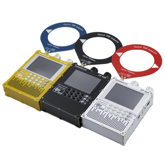 TEF6686 Full Band DP666 Shortwave Radio ESP32 FM/LW/MW/SW High Sensitivity Radio with 2.8 inch IPS Touch Screen