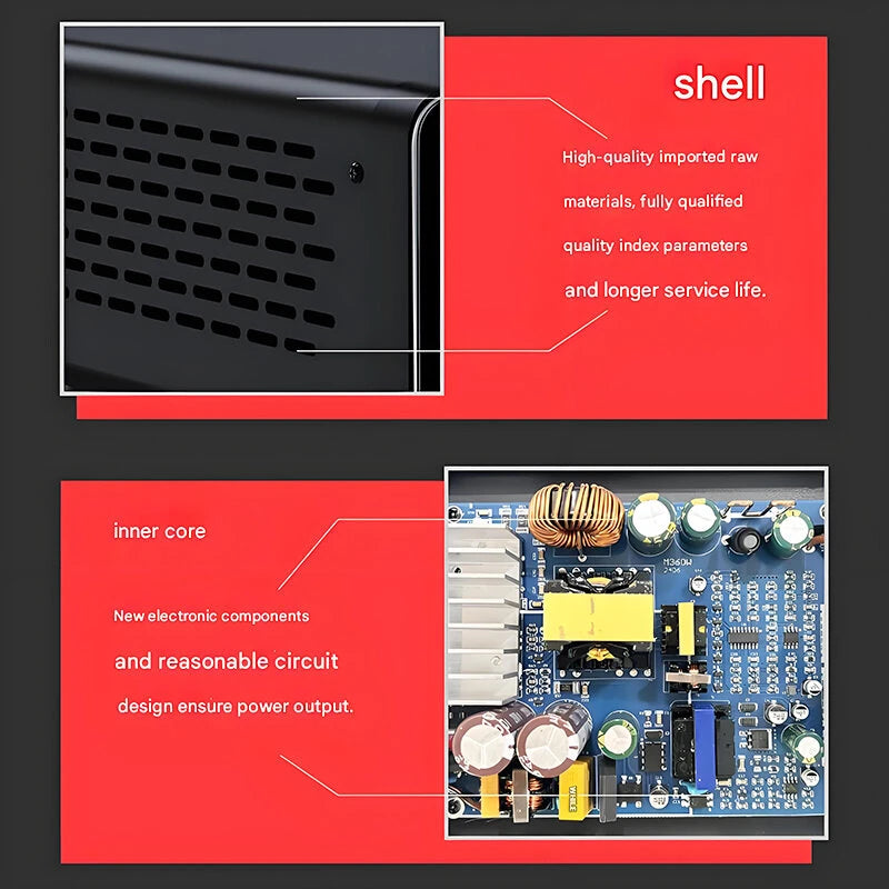 WANPTEK DC Power Supply TPS-C1203 0-120V 0-3A 360W 300W 150W Adjustable Regulated Power Supply USB Fast Charge Overcurrent Protection Digital Display