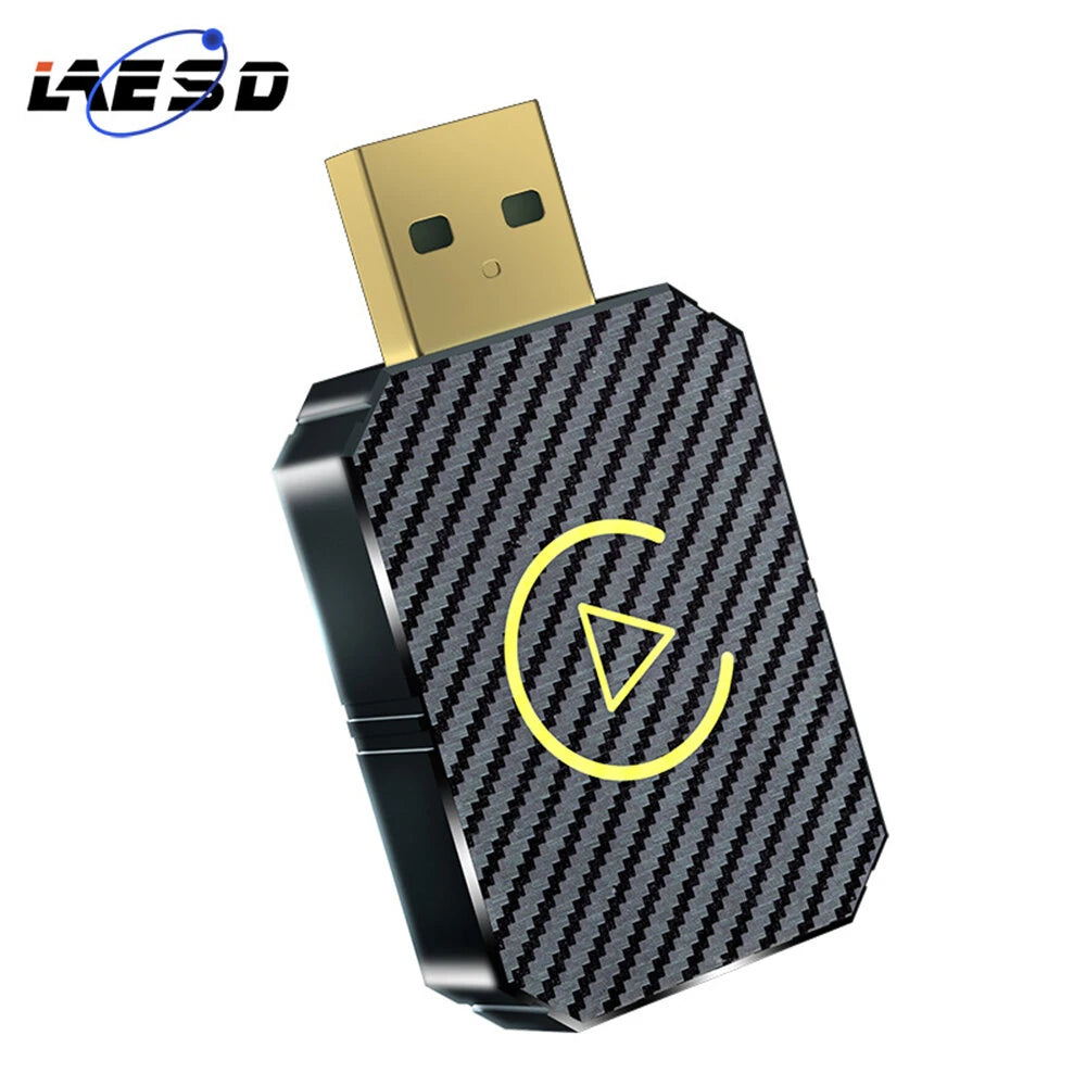 Smart Wireless Carplay Android Auto Adapter AI Box Dongle Plug&Play Wireless to Wired for Cars