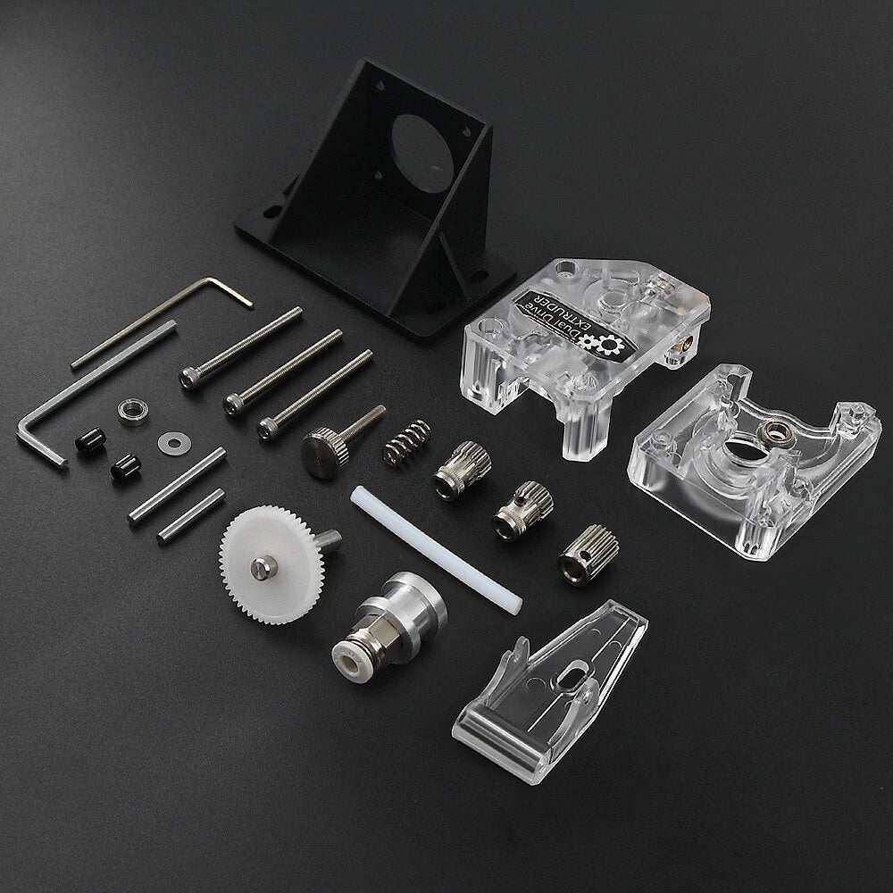 TWOTREES DDB Extruder Transparent Version Dual Drive Extruder for 3D Printer