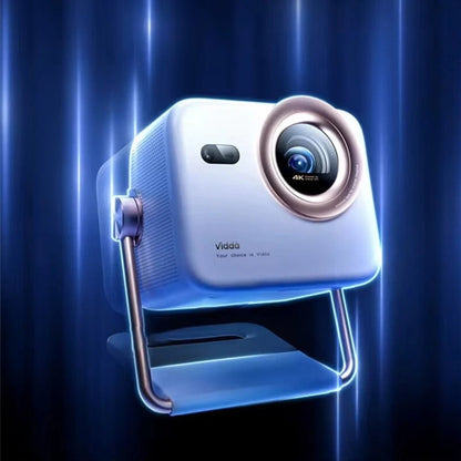 [EU Direct] Vidda M2 Pro 3D 4K Tri-color Laser Projector 1200 Lumens HDR10+ MEMC 1.3X Optical Zoom 4GB RAM 32GB ROM Android Smart Home Theater