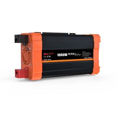 Car Power Inverter 12V DC To 220V AC Car Inverter Pure Sine Wave LCD USB Portable Inverter Pure Sine Wave