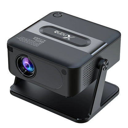 Xnano HA109 1+8G Android 11 Projector Dual Band WiFi 6 & bluetooth Native 720P 0.8:1 Throw 120 Inch 25dB Ultra Quiet Built-in HiFi Speaker Portable Smart Home Cinema Projector