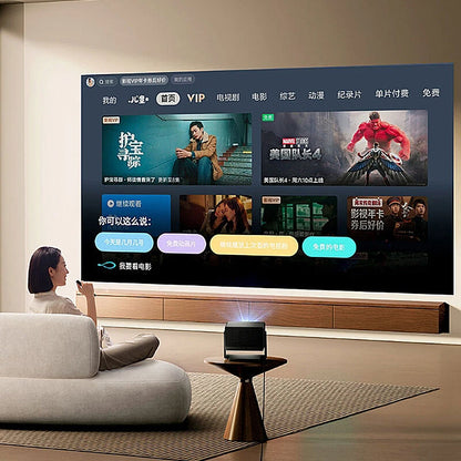 [EU Direct English Version]Xiaomi Laser Projector 3 4K Triple Laser 1000 CVIA Lumens 120 Inch Screen 110% BT.2020 MEMC Auto Focus WiFi Bluetooth Dolby Audio Smart Cinema Theater
