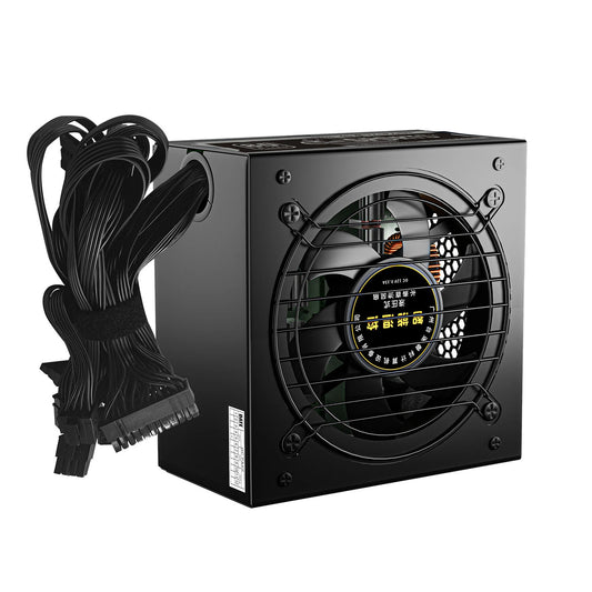 TAIFAST TI800 800W ATX Desktop Computer Power Supply 80 Plus Efficiency Certificated Active PFC Support Dual CPU for Gaming PC High Performance