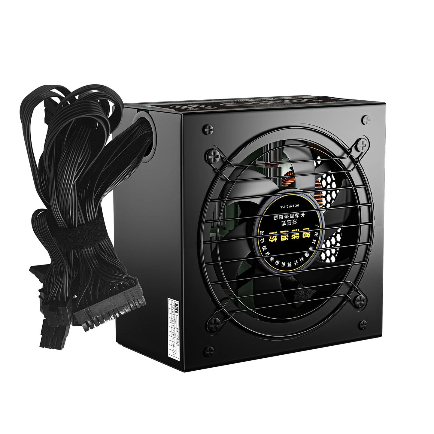 TAIFAST TI800 800W ATX Desktop Computer Power Supply 80 Plus Efficiency Certificated Active PFC Support Dual CPU for Gaming PC High Performance