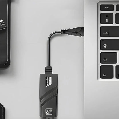 USB3.0 Gigabit Ethernet Adapter Type-C to RJ45 Network Card Mini PC Desktops Laptop Accessories Plug and Play