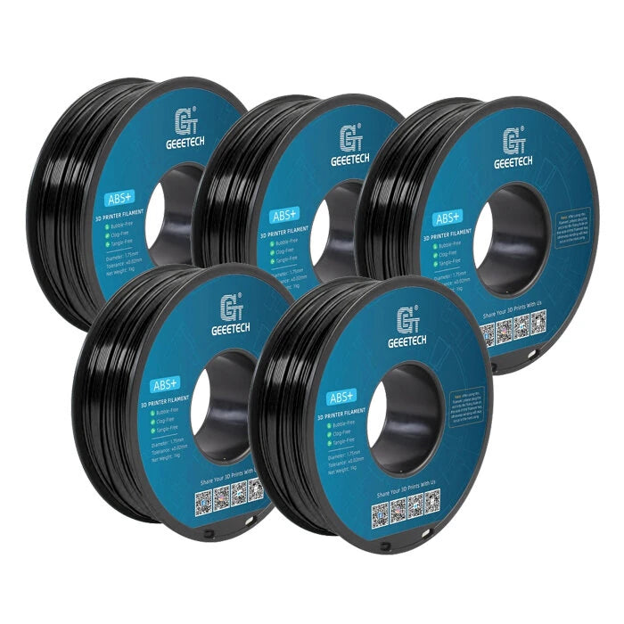 Geeetech ABS Black 3D Printer Filament 1.75mm 1kg/roll High Strength Heat Resistant
