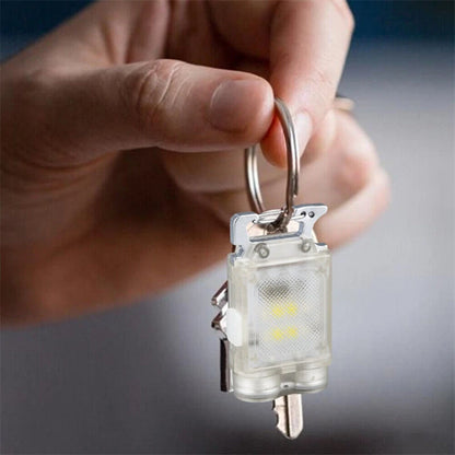 Mini Multifunctional Hat Clip Light Dual Light Source Pocket Flashligh LED Headlight For Outdoor Night Fishing Camping Hiking Emergency Light