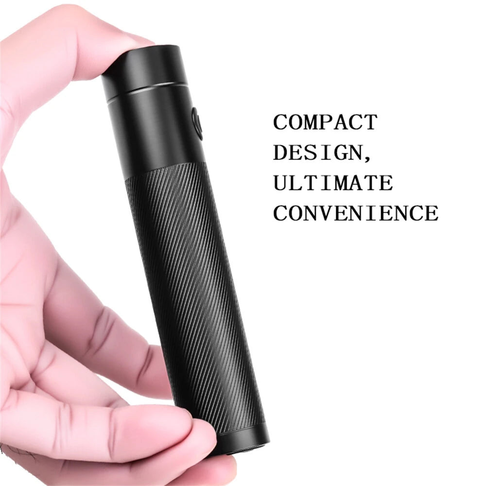 365NM UV MINI Flashlight Black Mirror Purple Light+ Red Beam Type C Rechargeable Filtered LED Ultraviolet Mini Torch Pet Pee Urine Rocks Gem Money UV Light