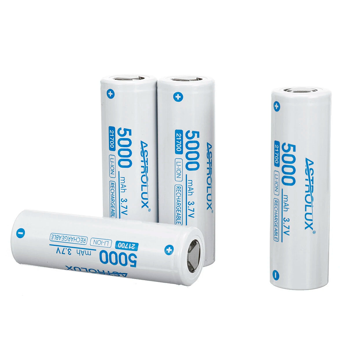 Astrolux C2150 5000mAh 3C 3.7V 21700 Li-ion Battery Unprotected 15A High Performance Rechargeable Lithium Power Cell For Flashlights RC Toys Remote Control Gamepad