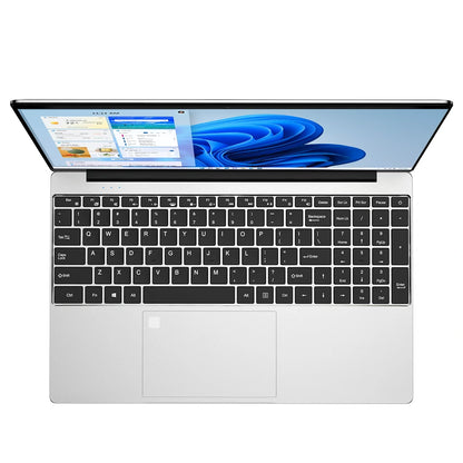 Ninkear N15 Air Laptop Intel Alder Lake-N N95 16GB RAM 512GB SSD 15.6 Inch FHD IPS Screen Fingerprint Unlock Backlit Keyboard 180 Viewing Angle 44.89WH Battery Narrow Bezel Notebook