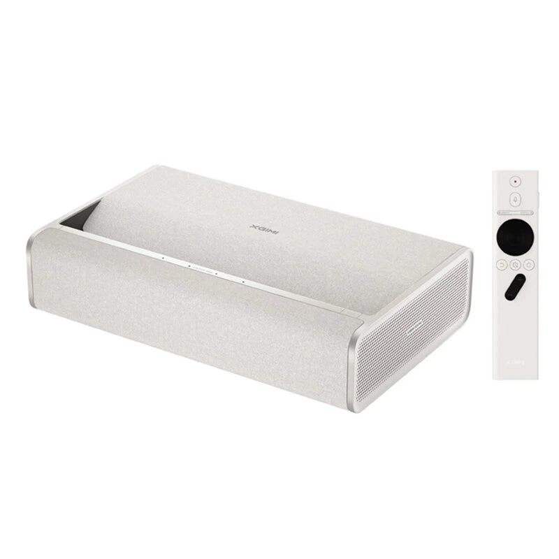 [EU Direct] XGIMI M1 UST Projector Ultra Short Throw 900 CVIA Lumens 4K Supported 0.21:1 Throw Ratio Auto Keystone 31W Speakers+15W Subwoofer Home Theater Smart Projector English Version