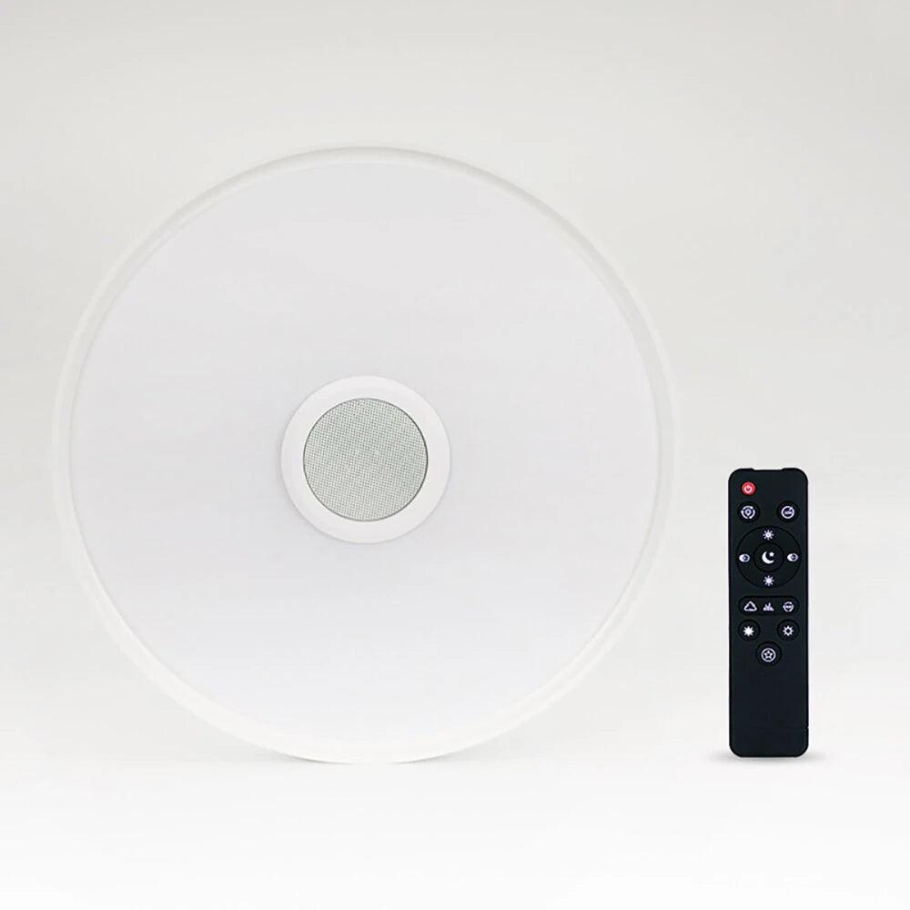 [EU Direct] Elfeland 45W 37cm/ 47W 46cm Music Ceiling Light with Built-in Bluetooth Speaker RGB+CCT 16 Million Colors Stepless Dimming Remote Control & APP Control