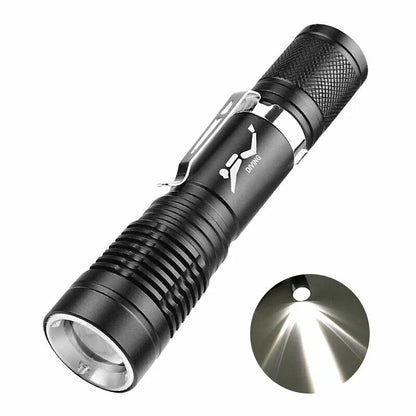 P20 5W LED Diving Flashlight 300LM Lantern Aluminum Alloy Waterproof Underwater Scuba Flashlight Torch  Lamp
