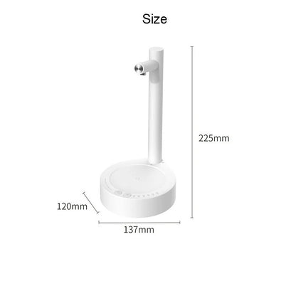 Desktop Water Bottle Dispenser Automatic Smart Electric Water Dispensers for 5 Gallon & Universal Bottles USB Charging 7 Levels