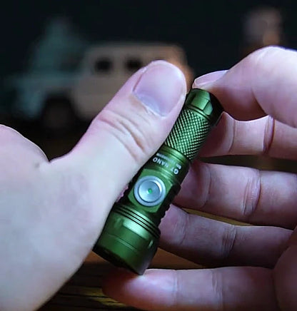 Lumintop GT NANO V3.2 405M EDC Thrower Flashlight with 10300 Battery, Mini Size 720LM High Power Output USB C Rechargeable Mini Torch Powerful Camping Lantern, 10750 Battery Optional