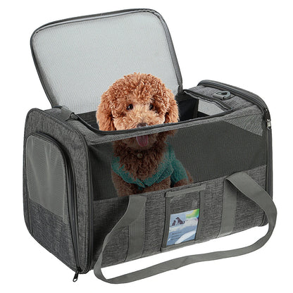 Pet Carrier Airline Approved, Soft-Sided Cat Carriers for Medium Cats Small Cats, Softy Dog Carriers for Small Dogs Medium Dogs