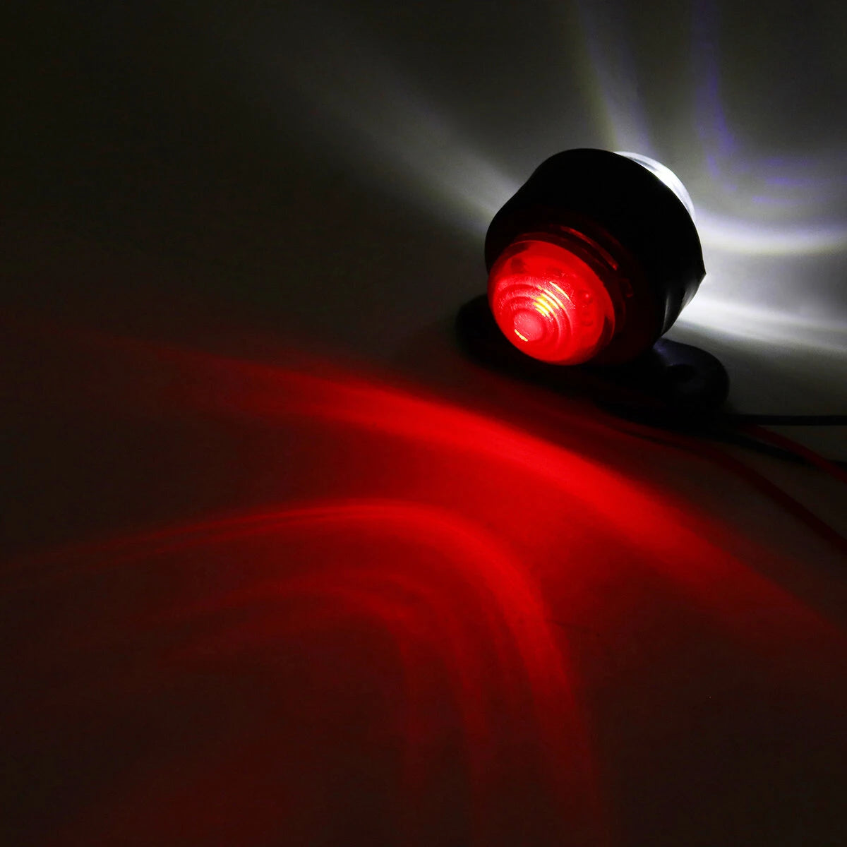 Mini Car Side Marker Lights Outline Lamps Waterproof Red White Universal Truck Trailer Caravan Lorry Van 12V 24V