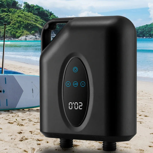 Portable Paddle Board Pump 20PSI High Pressure Multifunction Electric Air Compressor Pump for Inflatable Boat Pool Surfboard