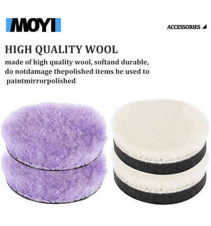 Portable Handheld Electric Polishing Machine Car Polishing Waxing Glaze Sealing Machine 5 Adjustable Speed Levels Car Polishing Maintenance