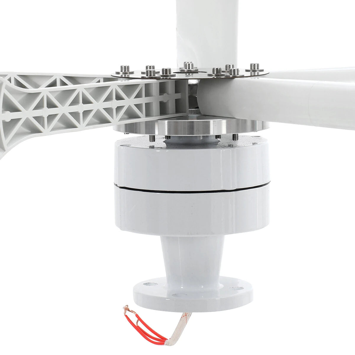 5 Blades Wind Turbine Generator 12V 24V 300W Permanent Magnet with Charge Controller High Energy Utilization Reliable Operation