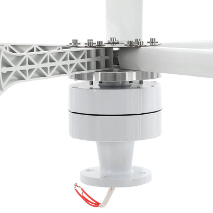 5 Blades Wind Turbine Generator 12V 24V 300W Permanent Magnet with Charge Controller High Energy Utilization Reliable Operation