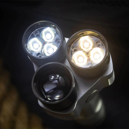 Niwalker ES3 Pro 3500LM CW & NW Multipurpose Powerful 21700 Flashlight Type-C Rechargeable Multi Light Sources Strong Light LED Torch