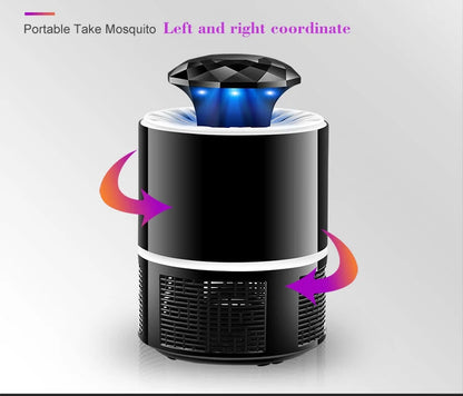 360 LED Portable LED Mosquito Killing Lamp USB Charging Insect Bug Zapper Qiuet Design