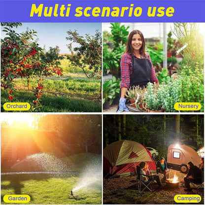 Elfeland Solar Powered Mosquito Killer Lawn Light Outdoor Zapper IP65 Waterproof UV Attraction & Electric Grid for Garden