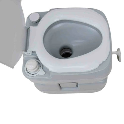 [EU Direct] CALTER 21L Portable Travel Toilet Camping RV Indoor Outdoor Potty Commode  for Camping, Boating, Traveling & Roadtripping, C-CHEM-WC-21