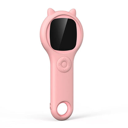 600mAh 500X Children's HD IPS Microscope Plant Specimen Magnifier Portable Microscope for Children Aged 8-12