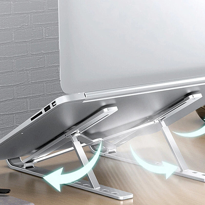 N3 Laptop Folding Stand 7-Gear Angle Ajustable Lifting Vertical Support Multifunctional Heat Disspation Bracket Foldable