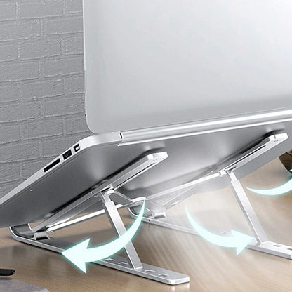 N3 Laptop Folding Stand 7-Gear Angle Ajustable Lifting Vertical Support Multifunctional Heat Disspation Bracket Foldable