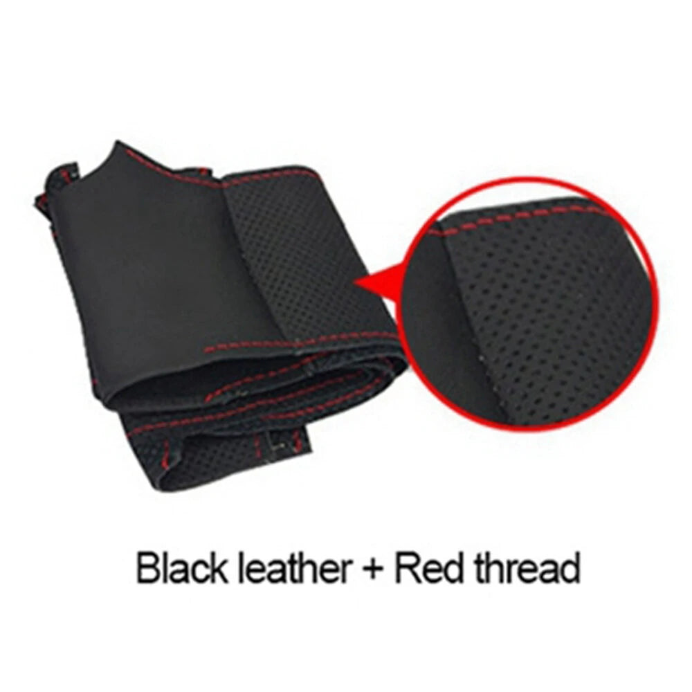 Artificial Leather Car Steering Wheel Cover for VW Golf 4 Passat B5 1996-2003 Seat Leon 1999-2004 for Polo 1999-2002