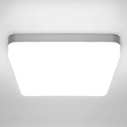 [EU Direct] Elfeland 48W Square LED Ceiling Lamp 4cm Thickness LED Panel Light AC85-265V Surface Mount Flush Panel Light Modern Down Lighting for Bedroom