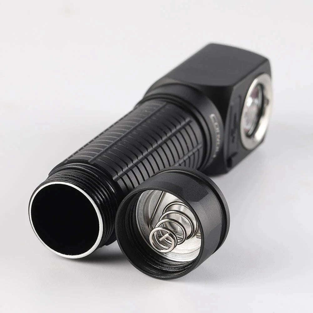 Convoy H2 Flashlight+Headlight with SST20 LED Linterna 18650 Headlamp Mini Torch Fishing Work Light Type-c Charging Port