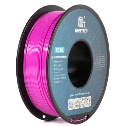 [EU/UK Direct]Geeetech PETG 3D Printer Filament 1.75mm 1kg/roll High Accuracy Clog-Free Bubble-Free Vacuum Sealed Compatible with FDM Printers