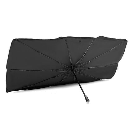 Car Windshield Shade Umbrella - Foldable Car Umbrella Sunshade Cover UV Block Car Front Window Heat Insulation