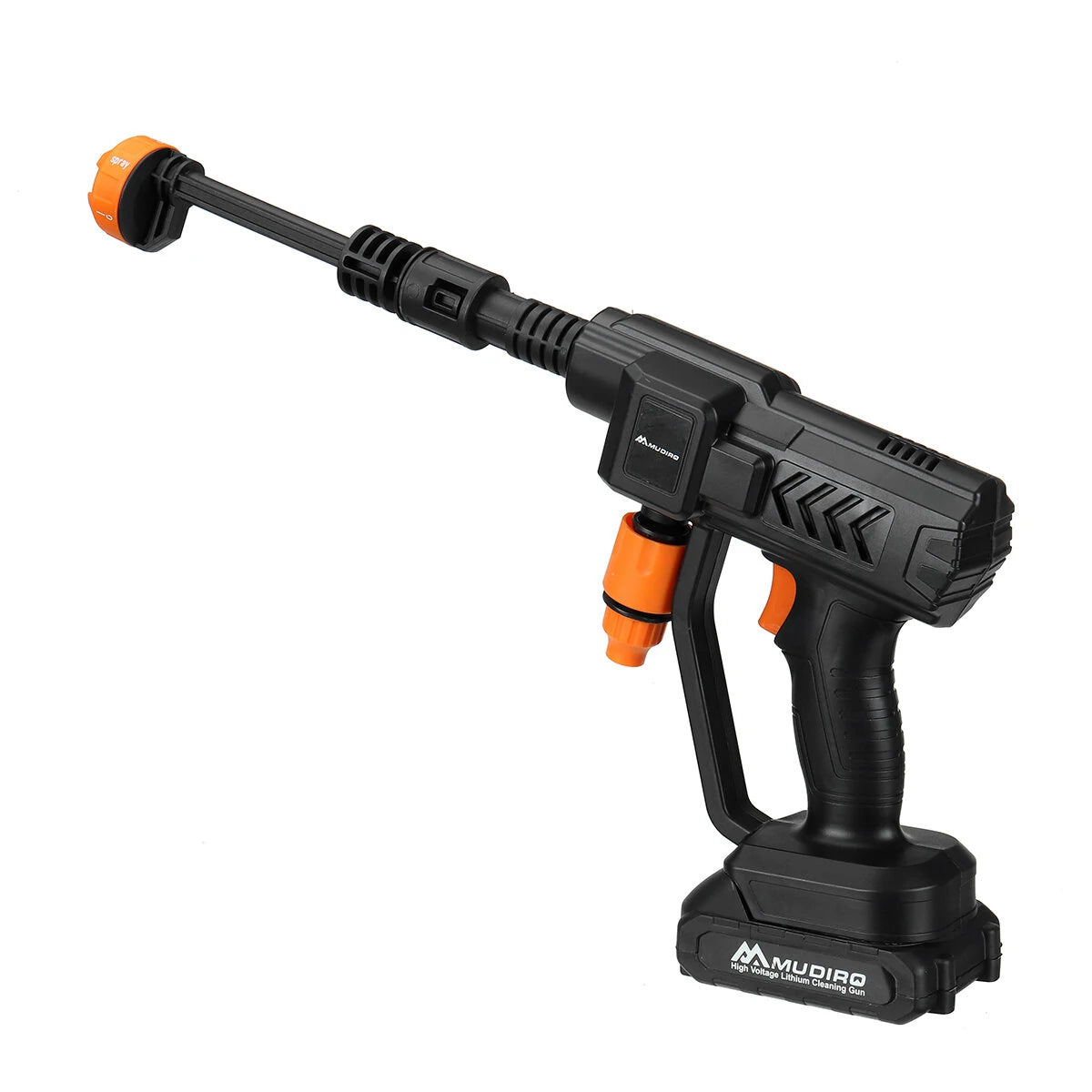 Cordless High Pressure Washer 52bar/754psi 400W Car Spray Cleaner Washing Machine 6 In 1 Water Sprayer EW-S02 21V/0.5A 12000mAh